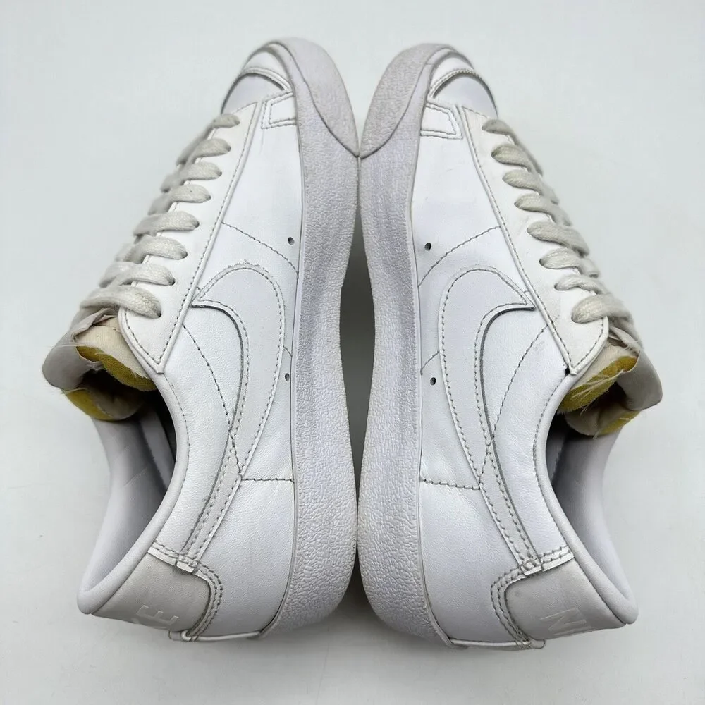 Nike Blazer ‘77 Women's Size 7 Triple White Athletic Casual Shoes DC4769-101 - Picture 10 of 13